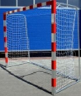 Bramki do piki rcznej profesjonalne stalowe wzmocnione (2 x 3 m) z ukami staymi